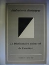 Le Dictionnaire universel de Furetiere